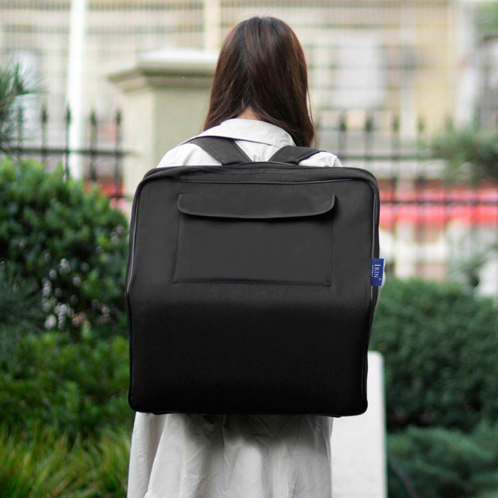 ACAGALA Fisarmonica Gig Bag Piano Fisarmonica Custodia per strumenti a tasti 48/80/96/120 Bass Piano Fisarmoniche Nero