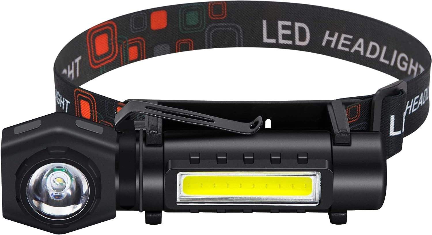 Linist LED Super Bright Rechargeable Headlamp with 3 Lighting Modes, Magnetic Base Head Torch - Waterproof Lightweight Headlight for Camping, Fishing, Hiking, Cycling (B0CVL4VMPX) Amazon Price History, Amazon Price Tracker