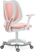 Vista 8 de Linda silla de escritorio para niños, sillas giratorias para oficina de lectura y estudio de computadora, para niños, niñas y adolescentes