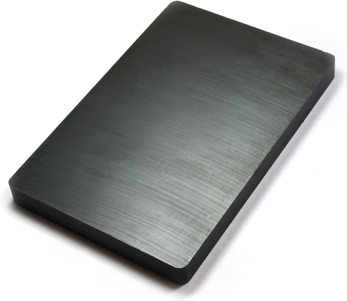 Ceramic Block 6" x 4" x 1/2", Package of 1 Hard Ferrite