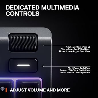 SteelSeries Apex 3 RGB oyun klavyesi 10 bölgeli RGB aydınlatma IP32 su geçirmez birinci sınıf manyetik bilek desteği 64812 çok sessiz hissedilir ve sessiz