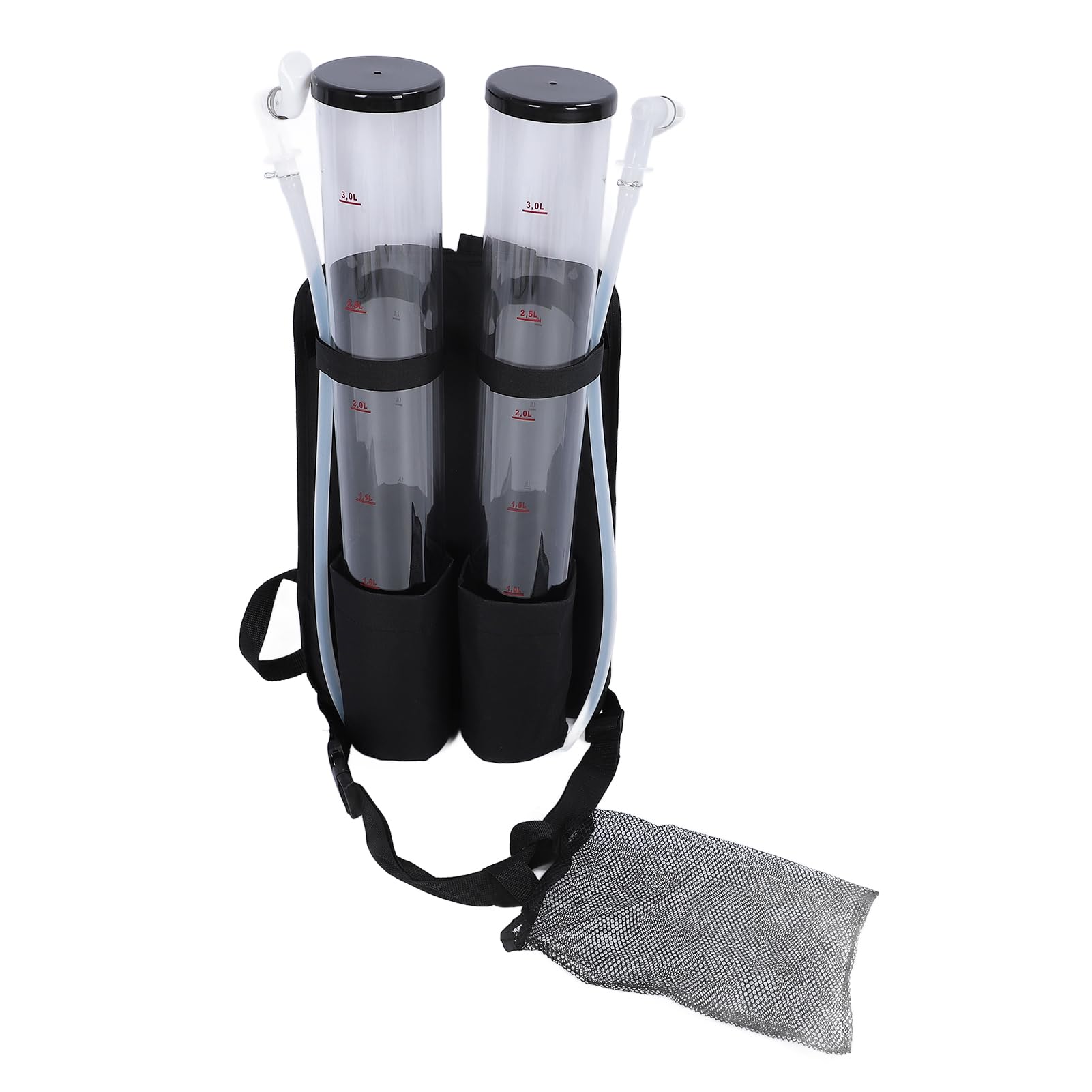 Dispenser per Bevande a Zaino con Doppio Serbatoio da 6 Litri, Portatile per attività All'aperto, Ideale per Servire Bevande, Vino, Birra Alle Feste, Campeggio, Bar