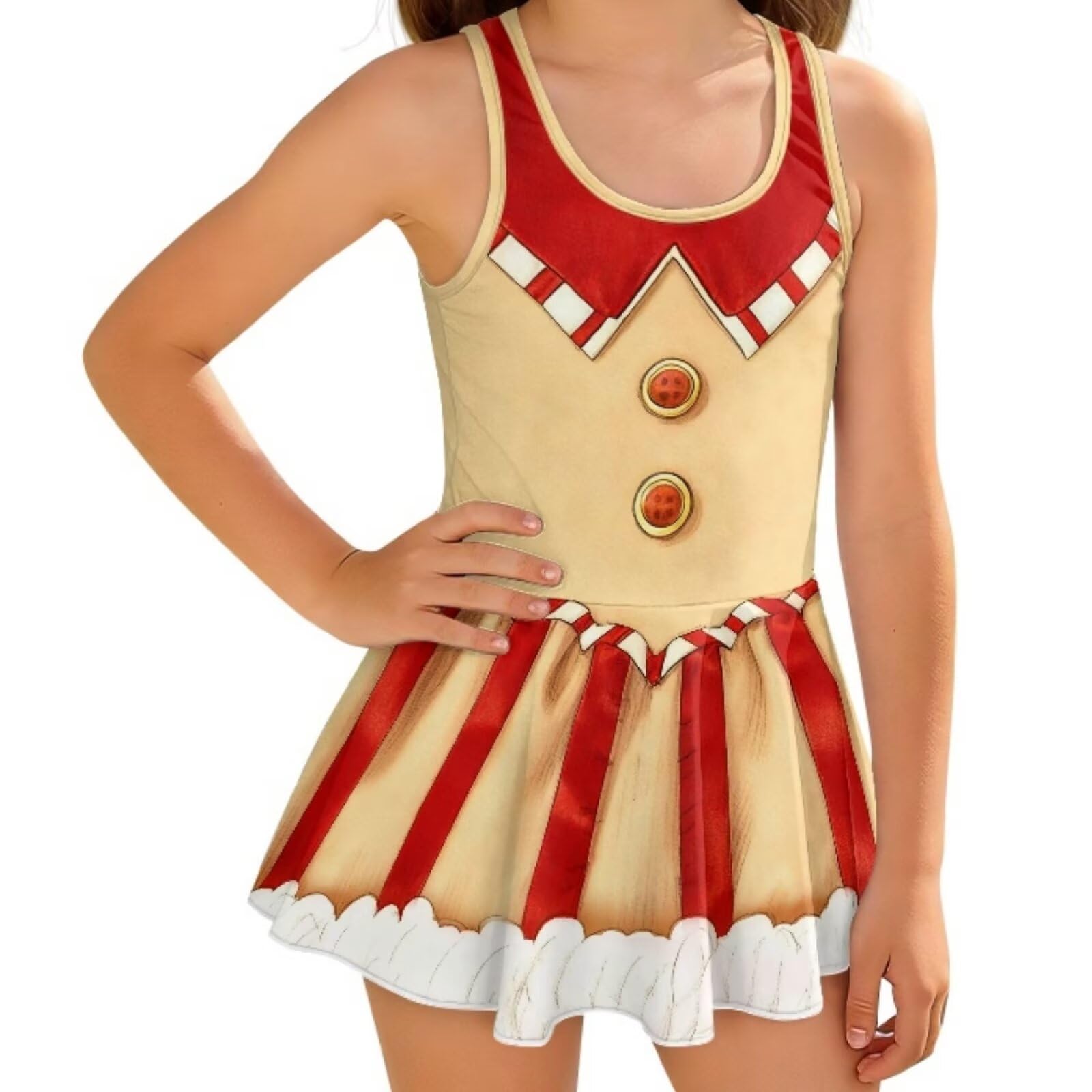 KEIAHUAN Gymnastics Leotards for Girls Sleeveless Bodysuit Dance Leotards Performance Costume