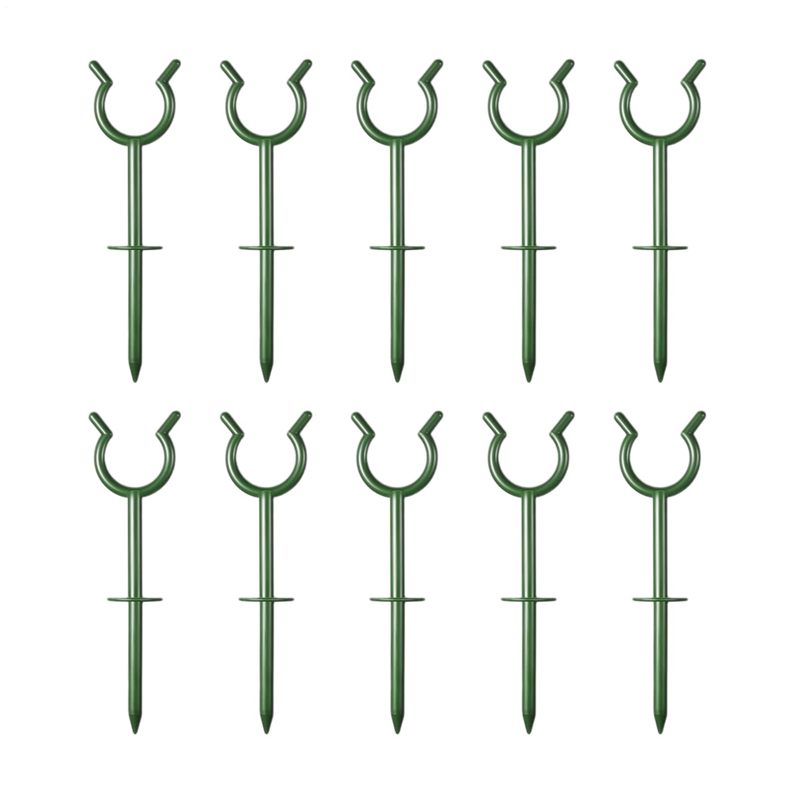 Garden Hose Guide Stake - 7.5 Inches Hose Stake | Flexible Water Hosе Guide - for Lawn Backyard RV Garage to Keep Hoses Off Ground and Prevent Tangling During Daily Gardening