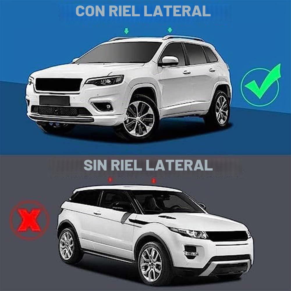 (2 Piezas) Baca de Coche Coche Barras de Techo para Suzuki Grand Vitara 2005 2006-2018 Aluminio,B