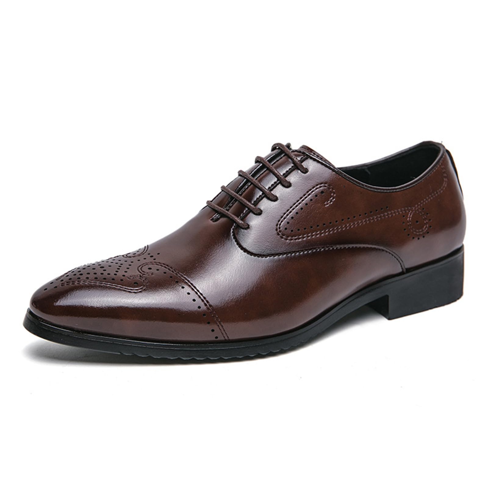 Scarpe Eleganti Uomo Scarpe di Bullock Scarpe da Sposa Scarpe Classiche Oxford Stringate Scarpe da Lavoro