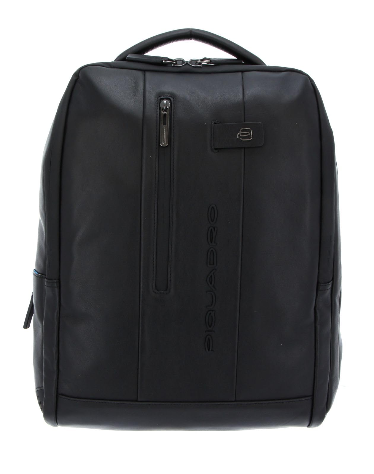 PIQUADRO – Zaino Porta PC 15,​6" – Compatto e Professionale - Pelle Premium – Uomo – Colore Nero