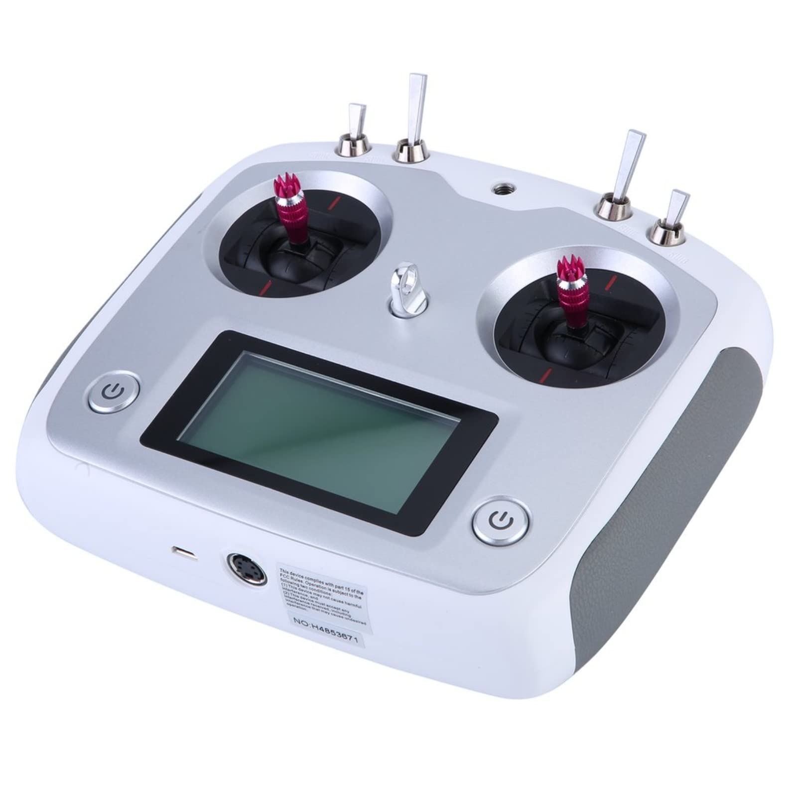 HTLNUZD Flysky FS-i6S Transmitter 2.4G AFHDS 2A RC Touchscreen 10CH Radio Controller with FS-iA6B 6CH Receiver, for RC Quadcopter Multirotor Drone (FS i6x &Support Holder)