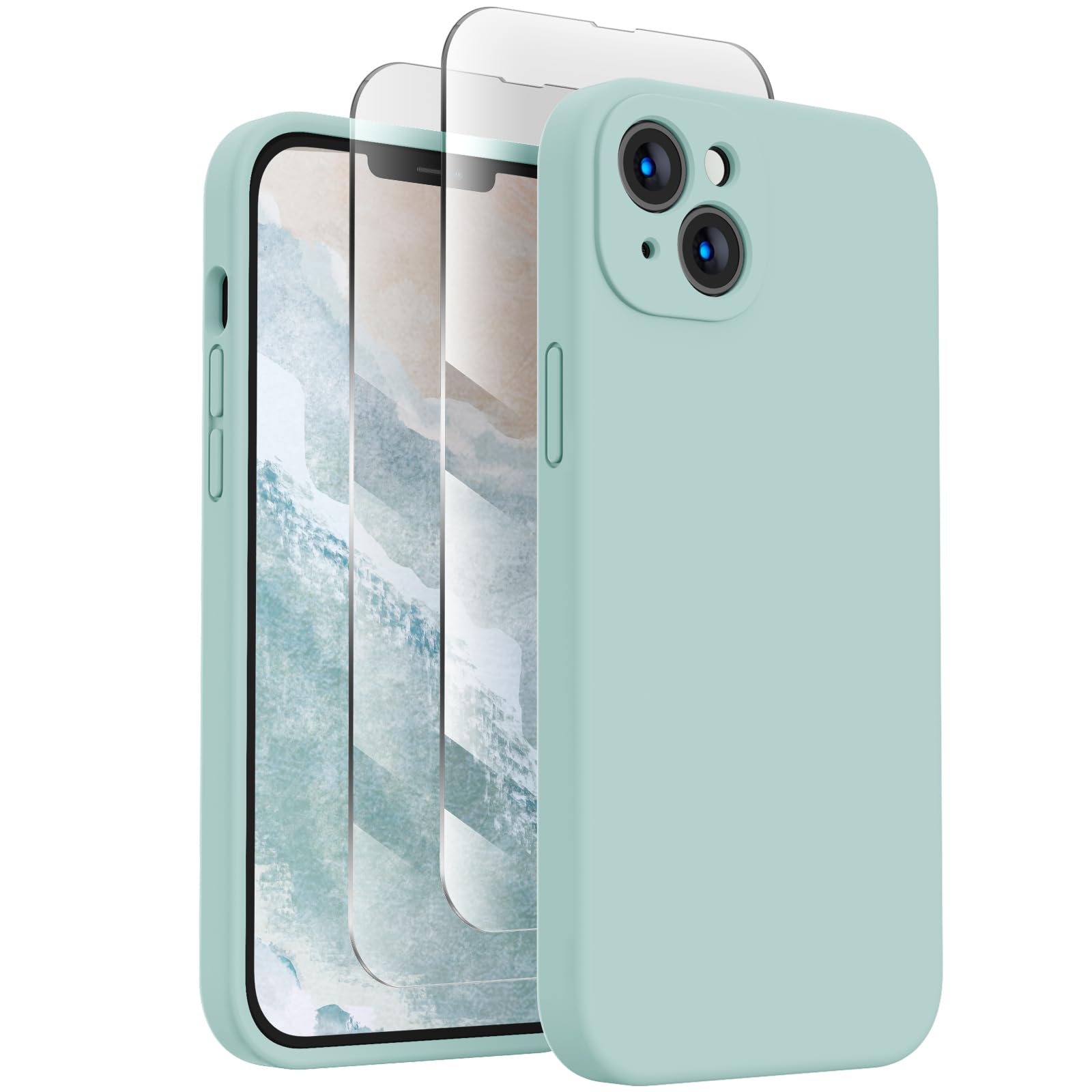 FireNova Designed for iPhone 14 Case, 6.1", Mint Green