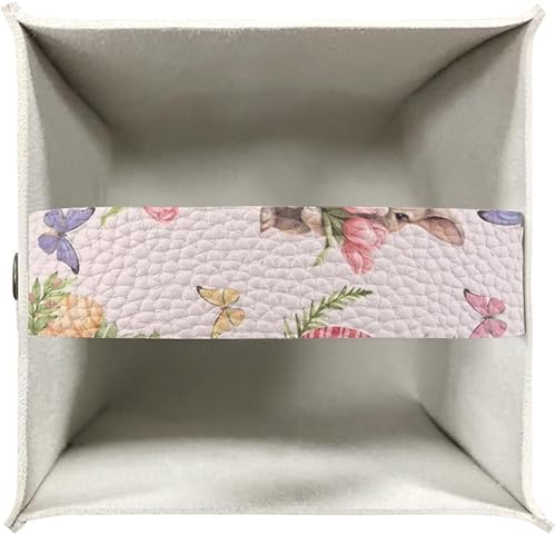 Miniatura 3 de Epaihaiy Soporte cuadrado para pañuelos de Pascua vintage, dispensador de servilletas para hogar, oficina, restaurante, cubierta de pañuelos con