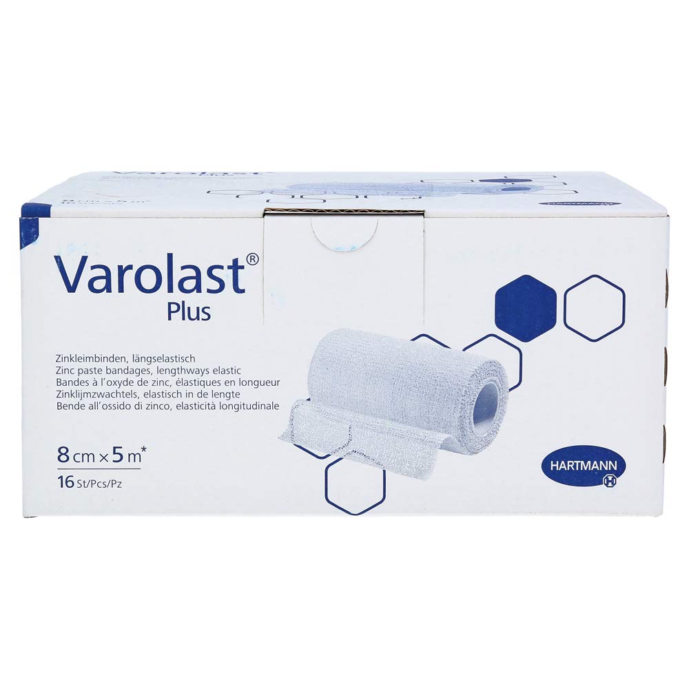 Varolast Plus Zinkleimbinde 8 Cmx5 m