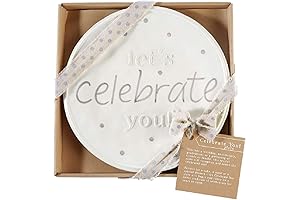Celebrate You Mud Pie Birthday Dinner Plate