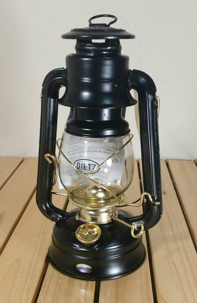 ■新品■Dietz Original 76 Lantern ランタン　黒×金 DIETZ デイツ ハリケーンランタン #D76（No.76）THE ORIGINAL