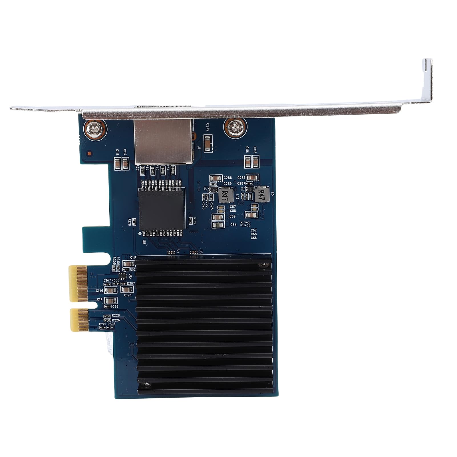 Naroote Scheda di Rete PCIe da 10 GB, Adattatore PCI Express Gen 4 X1 a 10 Gigabit Ethernet con Porta RJ45, Standard IEEE 802.3, per