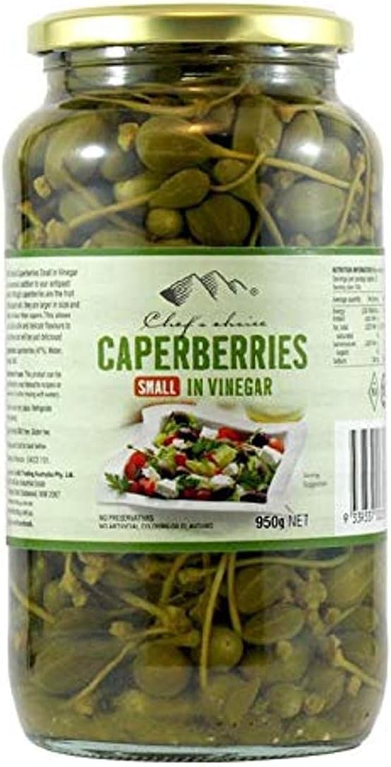 Chef's Choice Caperberries Small in Vinegar, 950 g