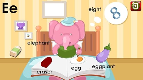 Palavra pré-escolar ABC e quebra-cabeças de imagens - ensina leitura do site e o phonics letra de al