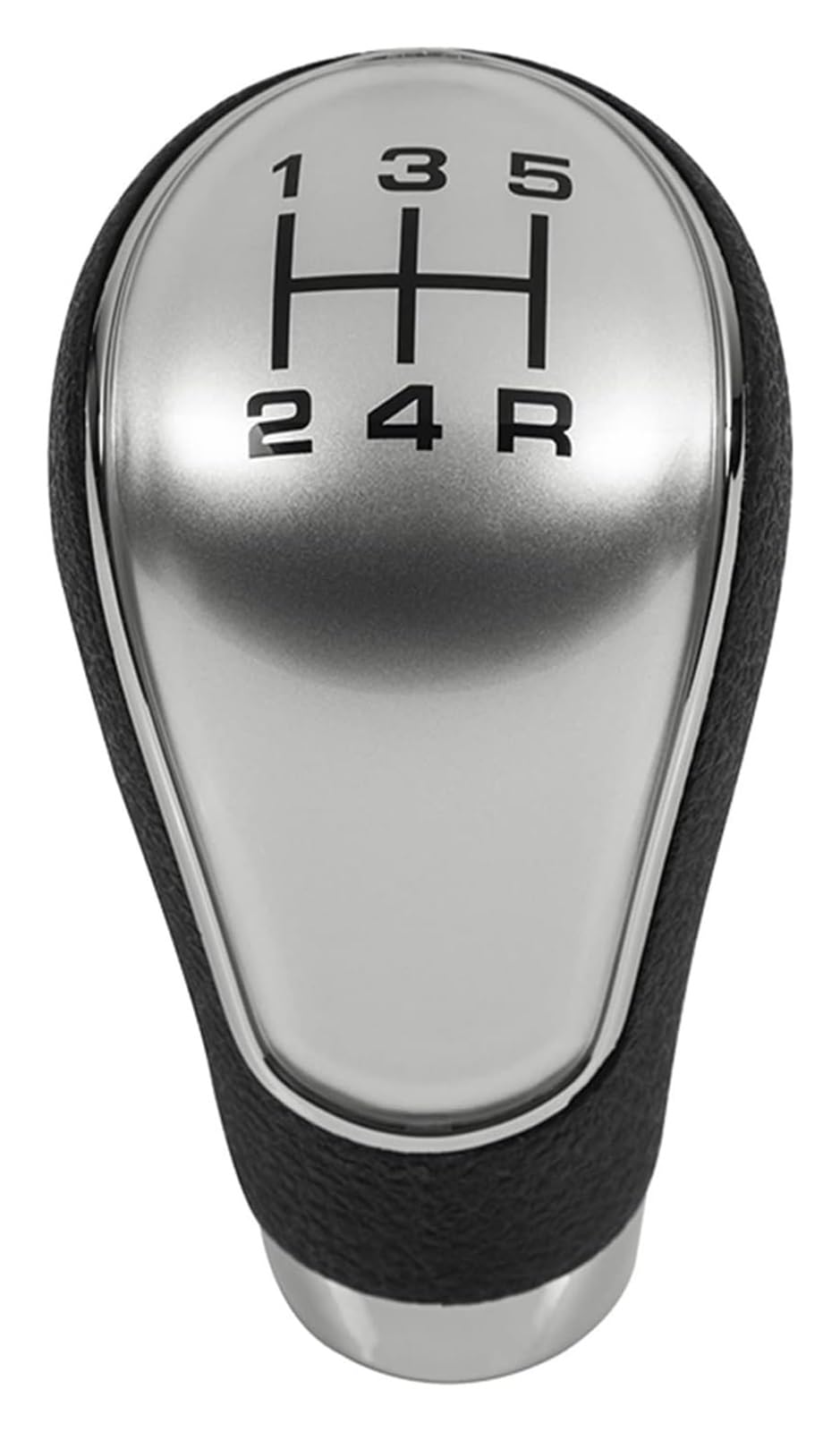 Gangxiao 5 Speed Silver Car Shift Gear Knob For Mazda 2 3 323 6 Bk 2004-2012 Car Gear Shift Knob Lever Head Styling Accessories Manual Stick