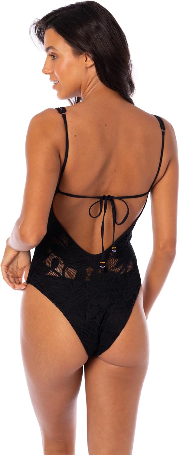 Maaji Women's Midnight Bouquet Brizzy Classic One Piece