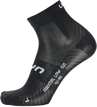 UYN Essential Low Socks 2 Pairs Recycled RE-PET Yarn - Lightweight, Comfortable, Breathable, for Everyday Use and Workout