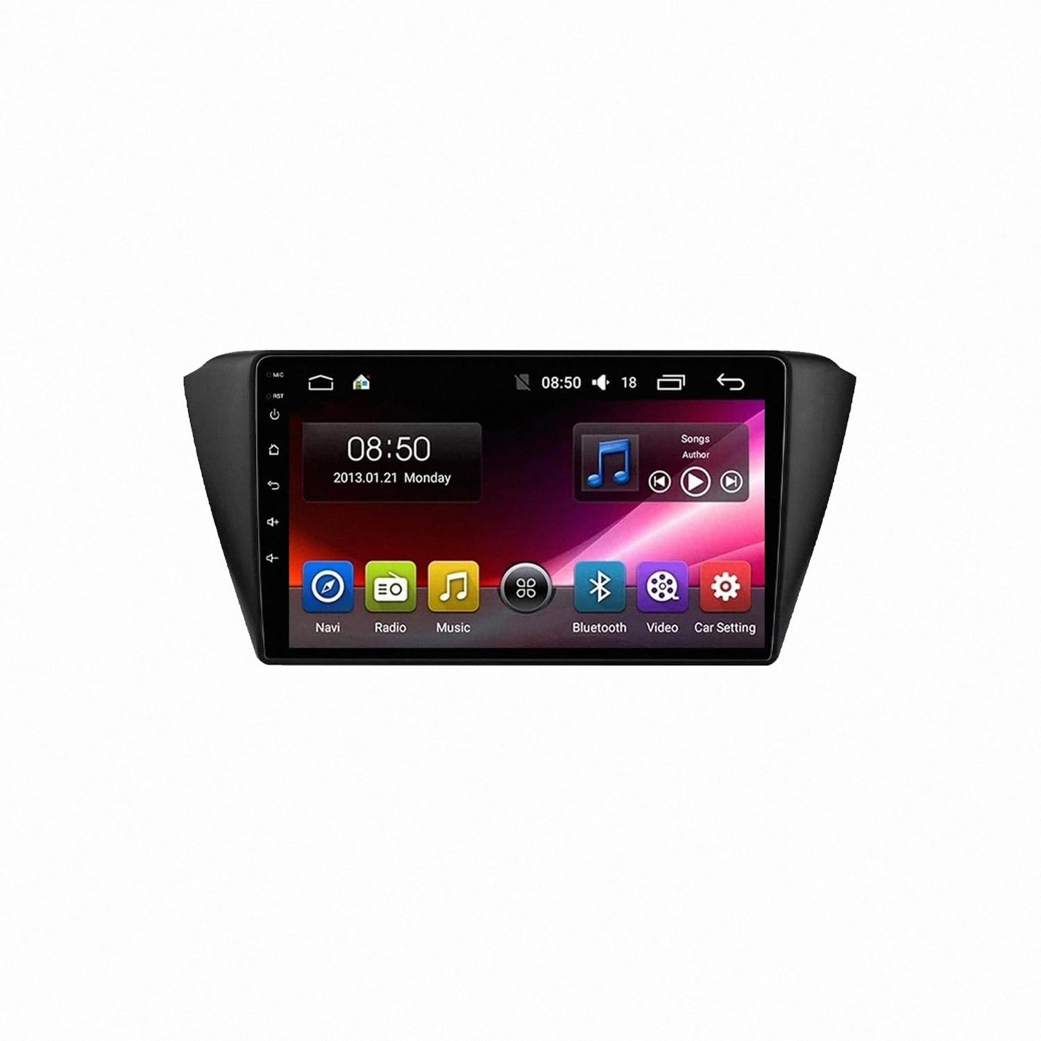 Car Stereo Carplay Radio de Coche para Skoda Fabia 3 III 2015-2019 Soporta Bluetooth, Control Volante, USB, WiFi, 4G, Mirror-Link, GPS Navegador/Radio FM, 4 Nuclear 1G+32G