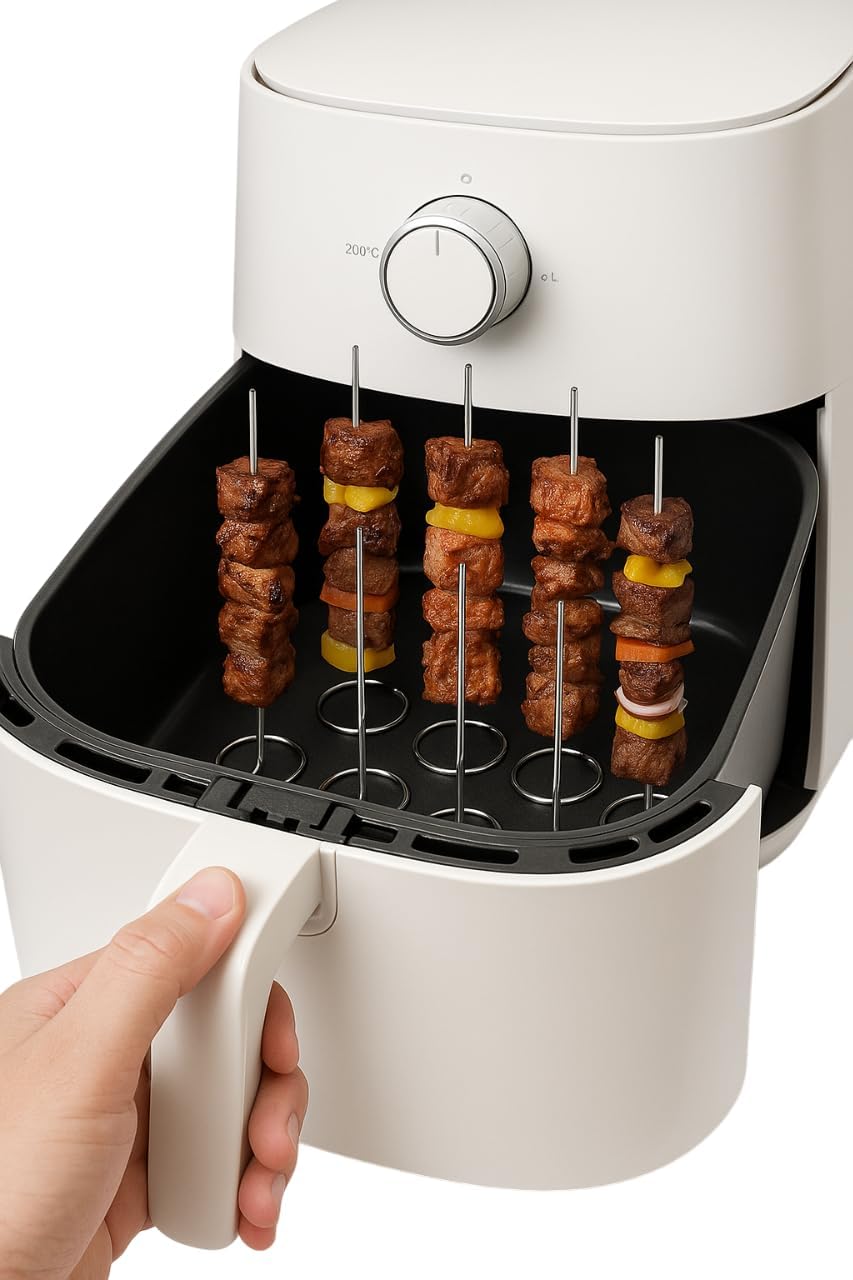 AIR FRYER 10 szpikulców do frytkownicy na gorące powietrze, 10 cm