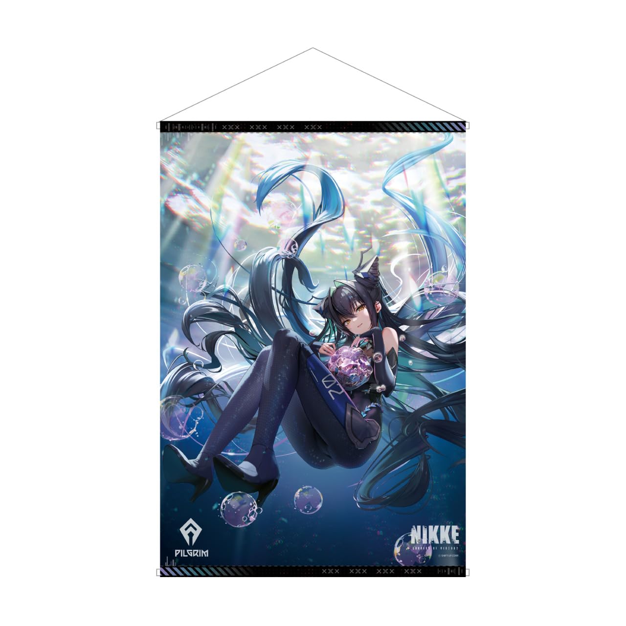 『NIKKE × AlgernonProduct』 福岡限定 B2タペストリー Amazon.co.jp: アルジャーノンプロダクト(ALGERNON PRODUCT