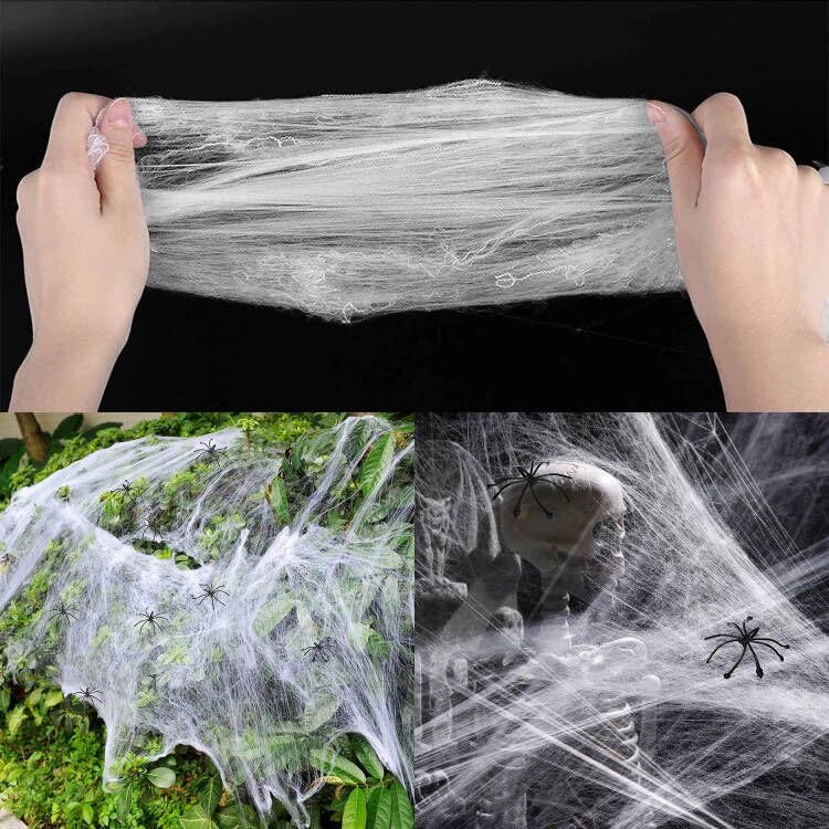 Ragnatela Di Carta. Tipo Spirale Orb. Decorazione Di Halloween. Icona