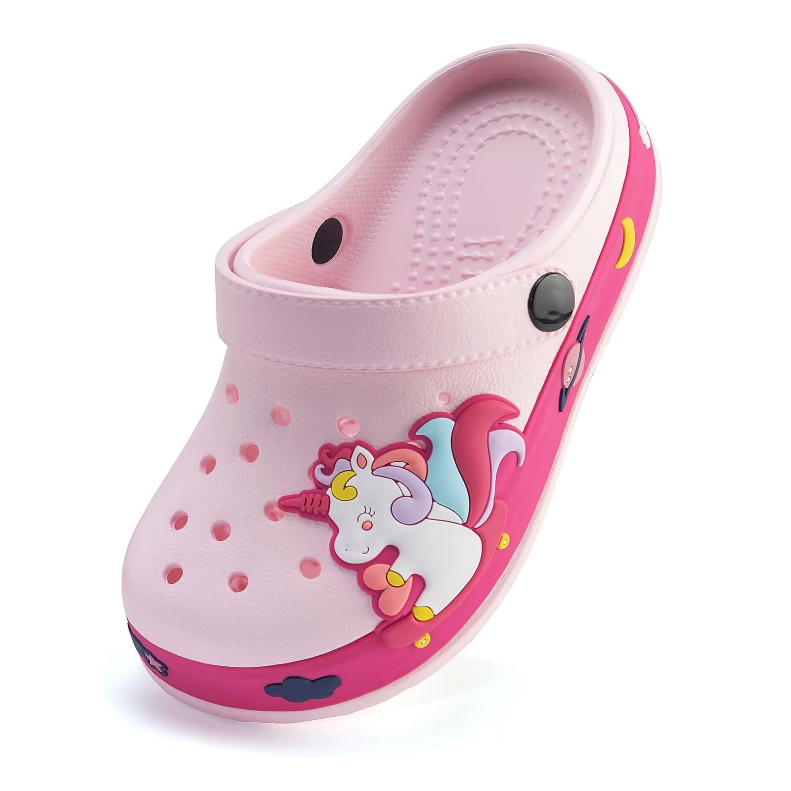 XPKWS Kids Clogs Girls Toddler Sandals Boys Garden Slides