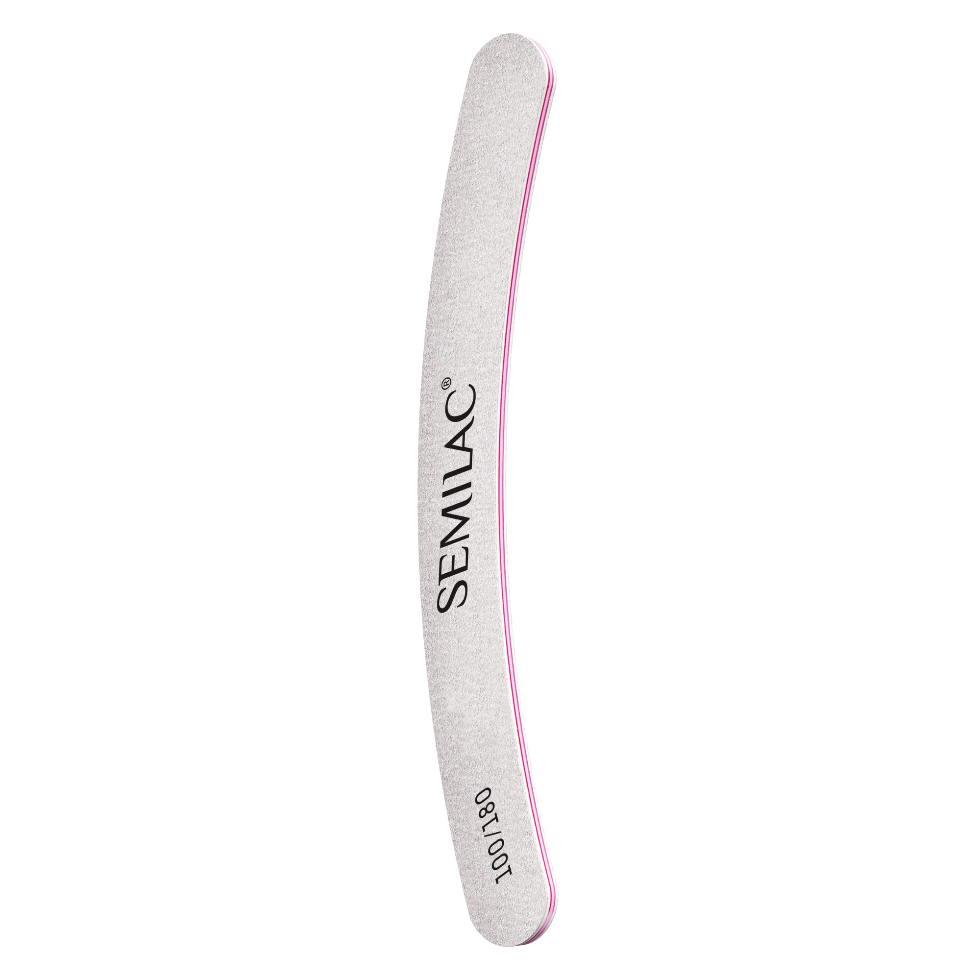 Semilac Nail File, Number 100/180, Banana