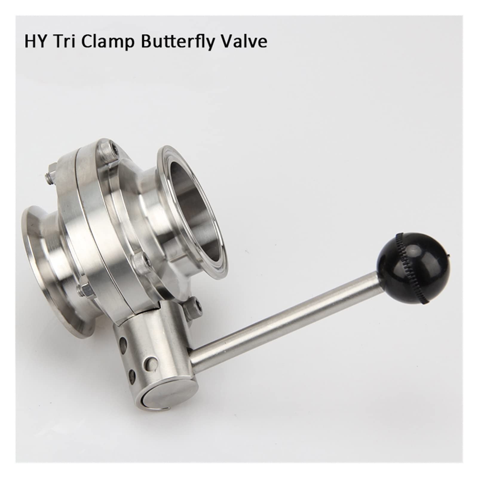 valvole di sicurezza, Valvola di ritegno, isolamento della valvola di ritegno, valvola a farfalla tri-morsetto sanitaria da 2,5" 3" OD57/K77.5 OD63/K77.5 OD76/K91 SS304 Acciaio inossidabile (dimension