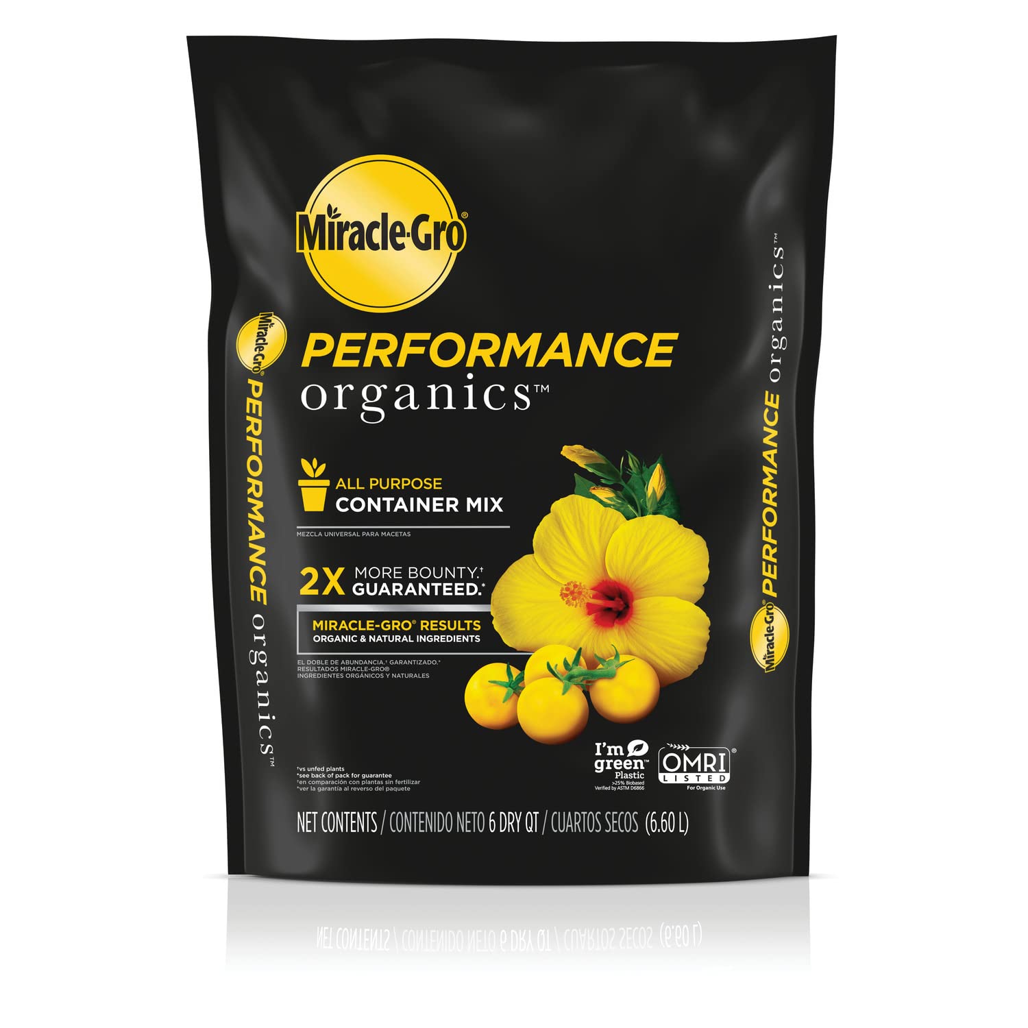 Miracle-Gro Performance Organics All Purpose Container Mix 6 Qt. (Only Available in CA)