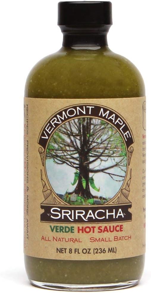Vermont Maple Sriracha Verde All Natural Hot Sauce