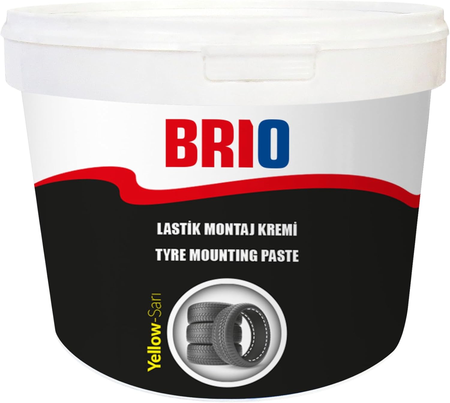 Brio 0106-Y Lastik Montaj Kremi Sarı 5 Kg