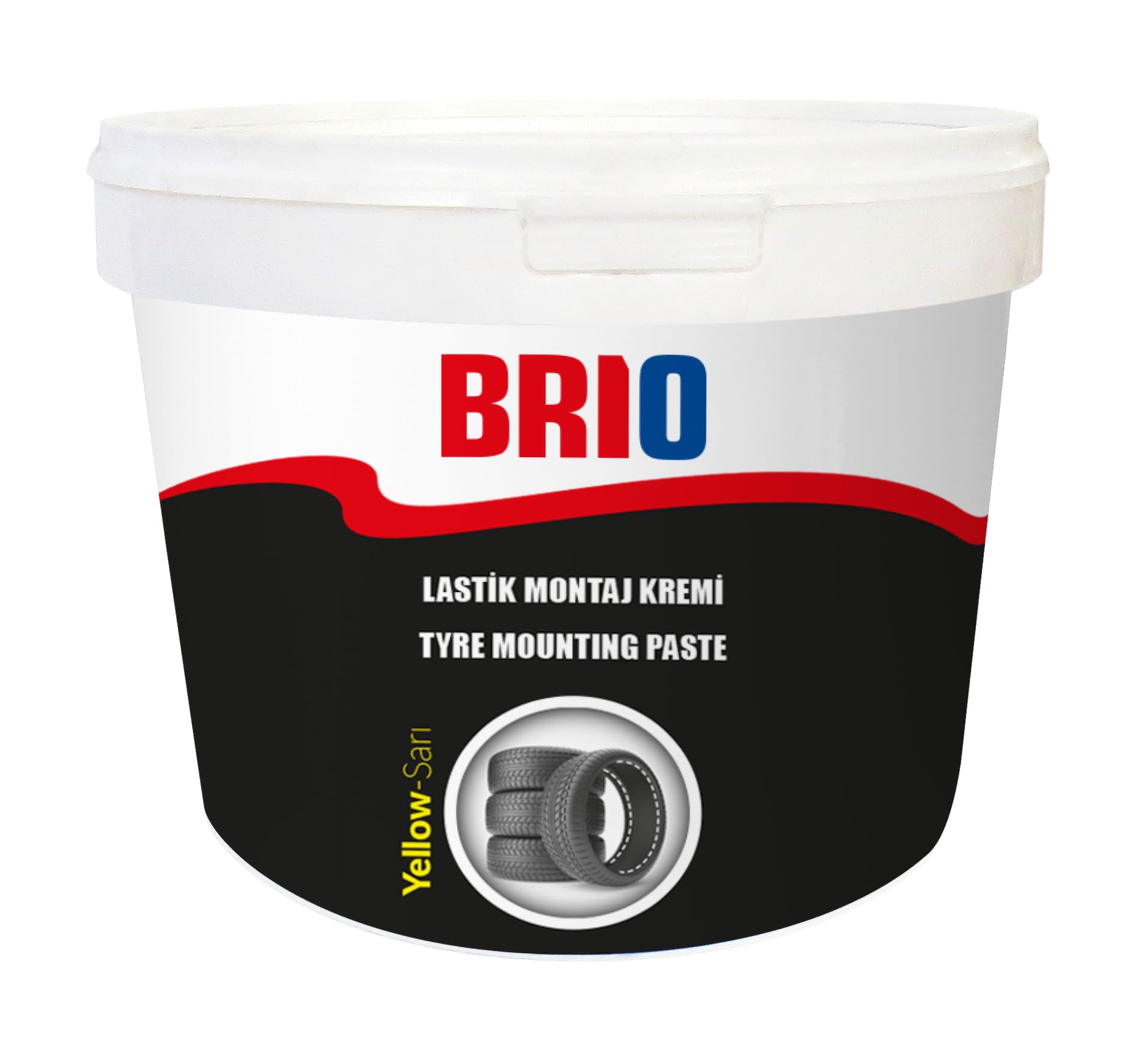 Brio 0106-Y Lastik Montaj Kremi Sarı 5 Kg