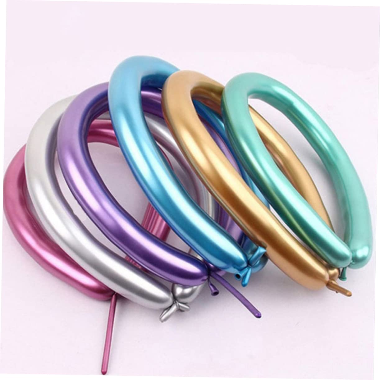 Alipis 200 Pz lungo palloncino di palloncini matrimonio palloncini sposi kit animali a palloncino arredamento in lunghi per animali in mongolfiera e suite