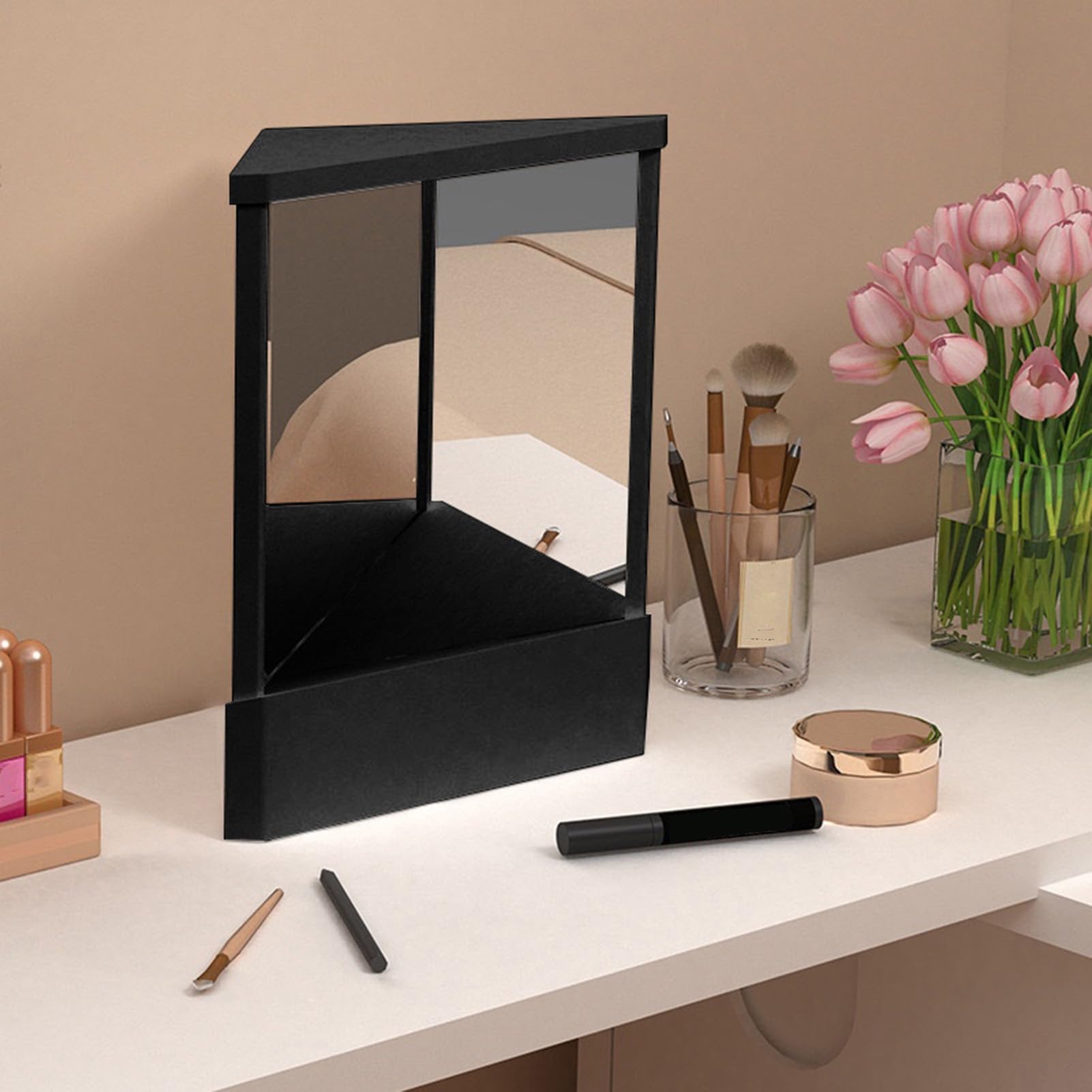 Hiborth True Face Mirror Professional Quality Non-reversing