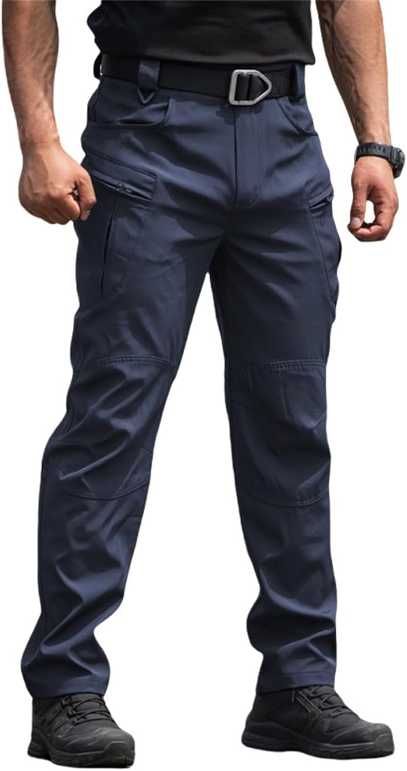 ZAMT Men's Tactical Pants Stretch Water Resistant Ripstop Cargo Work Pants Outdoor Lightweight Hiking Pants Men with Pockets