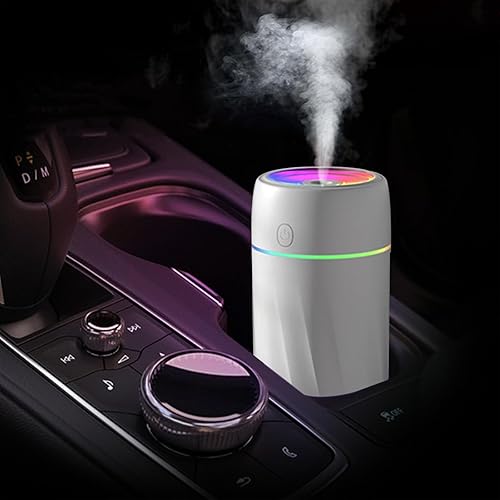 Miniatura 4 de Humidificador USB - Humidificador silencioso de niebla fría para dormitorio y oficina, plantas, fácil de limpiar, para el hogar y la oficina (blanco)