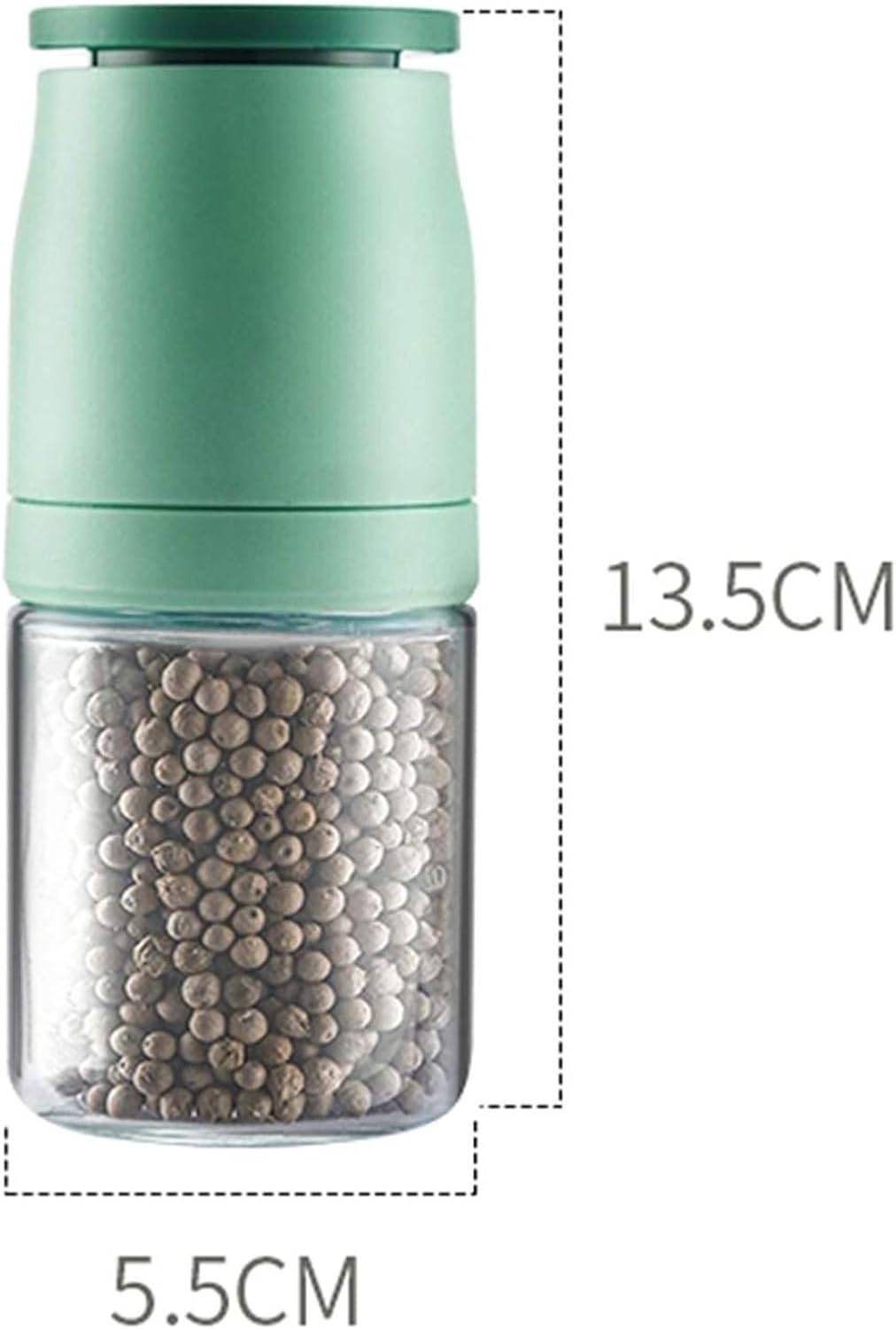 Pepper Grinder 2pcs Salt And Pepper Mill Set Quality Spice Mill ，Salt Grinder Salt And Pepper Shakers Kitchen Utensils