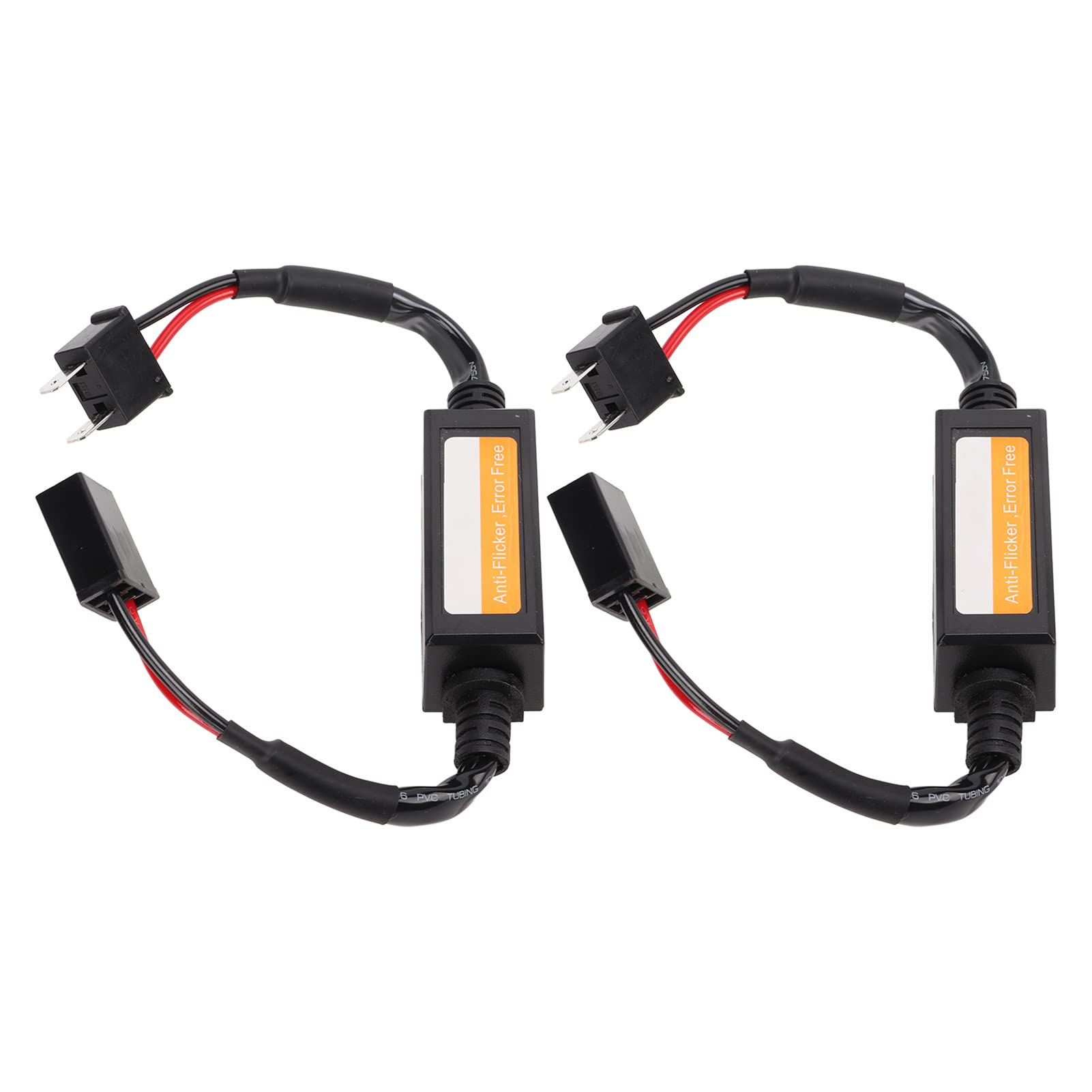 Aramox Decodificatore LED ABS H7 Resistore Anti-sfarfallio da 9 a 16V 5A Cancellatore di Codice di Errore Plug and Play per Installazione Luce di Retromarcia per Fari a LED