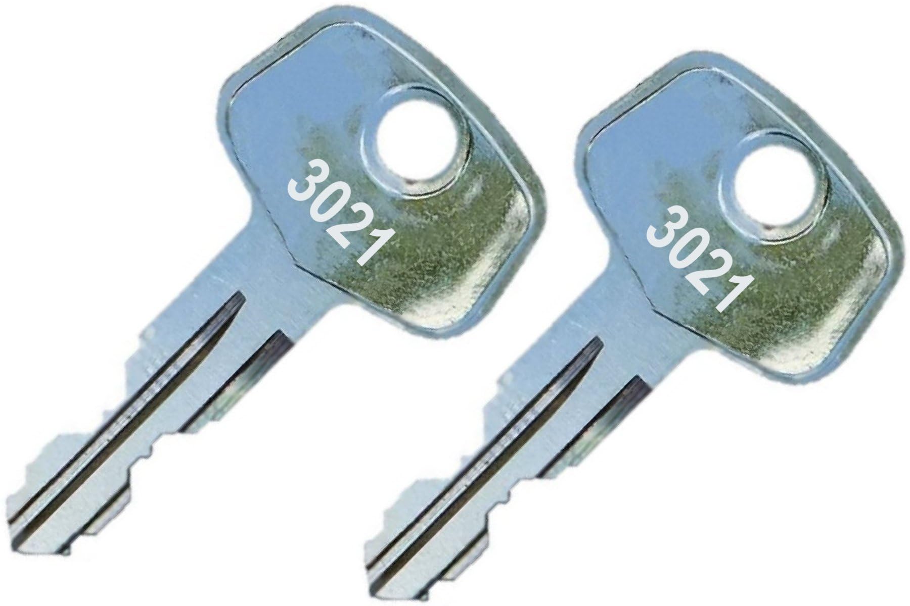 2 Sears 3021 Replacement Keys - Roof Racks, Rails, Cargo Box, Carriers, Crossbars, Haulers, Bags (Codes 2802-3024) Better Than OEM! Now Thule Owned
