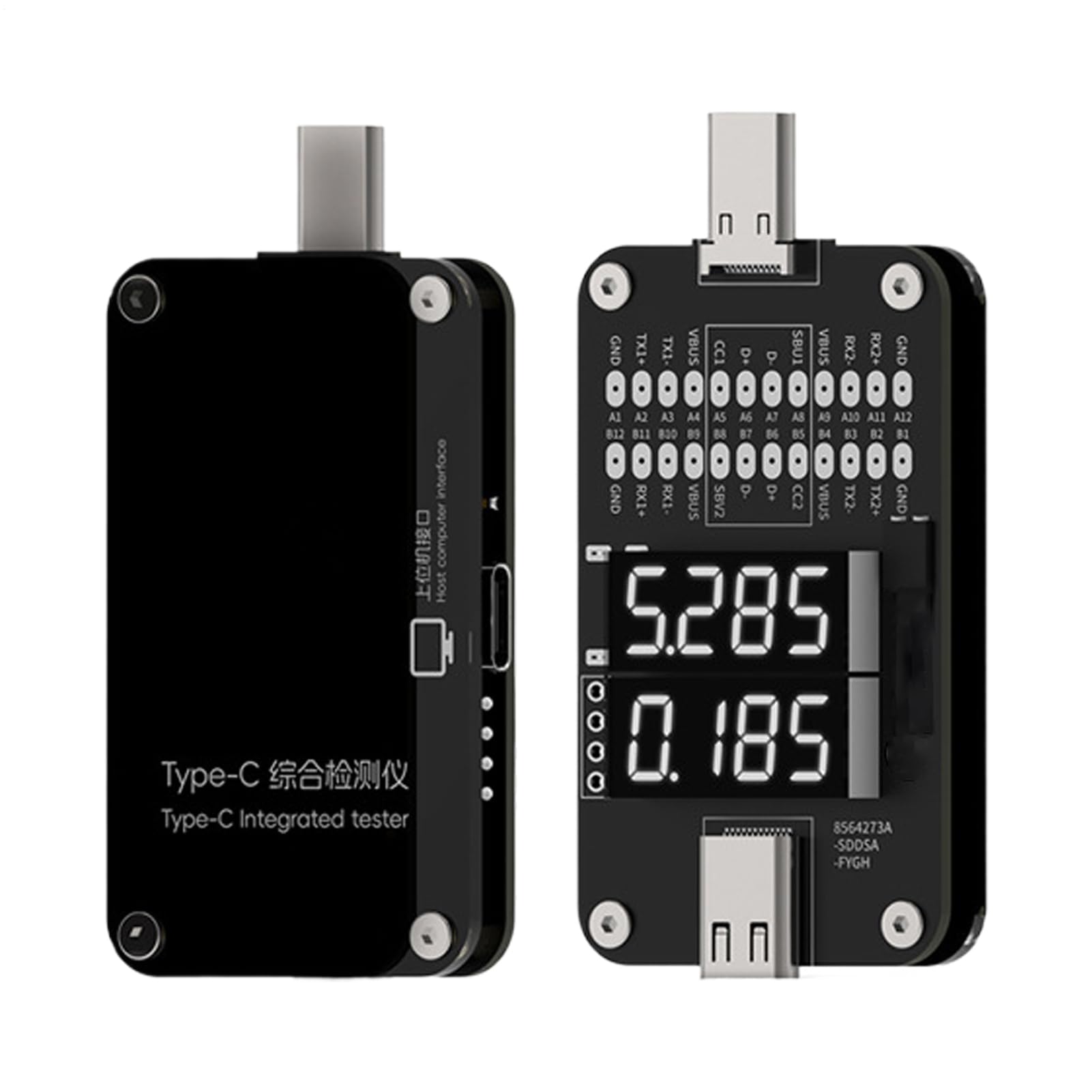 Testeur D'Alimentation Type C Moniteur De Courant En Temps Réel
