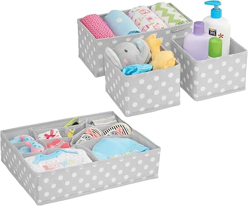 Miniatura 8 de mDesign - Organizador de tela para cajones y guardarropa