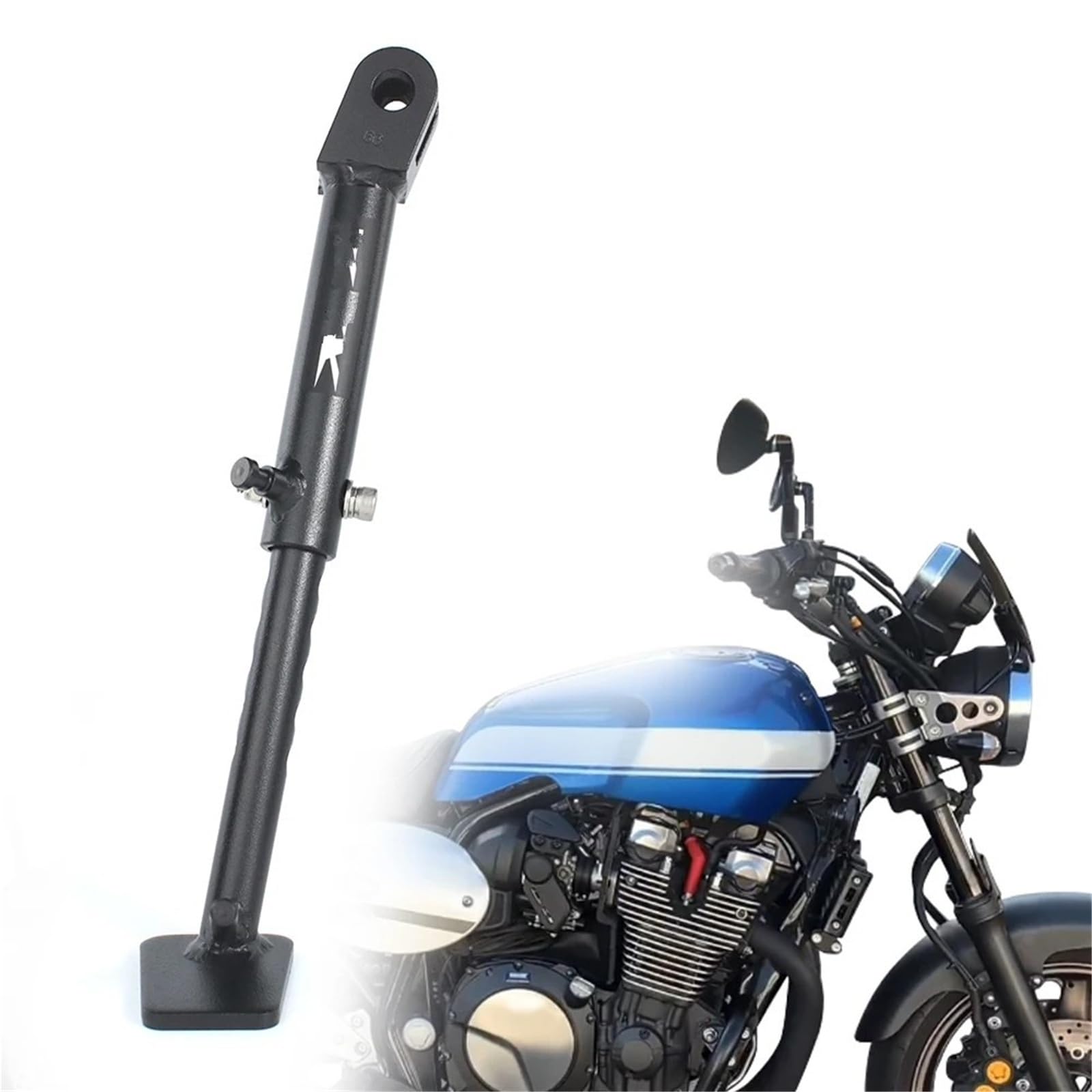 Per Ya&ma&ha Per XJR 1300 SP/Racer 1200SP 97-98 Supporto Per Cavalletto Regolabile Supporto Per Cavalletto Laterale Cavalletto Per Moto Cavalletto per Moto