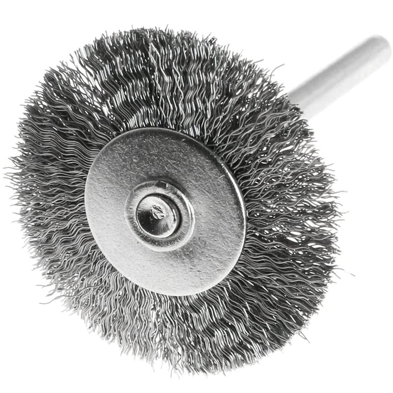 Wolfcraft Set Di Spazzole Con Filo D'acciaio Da 4 Pezzi I 2133000 I Per Togliere Ruggine, Vernice E Pulire - Foto 9