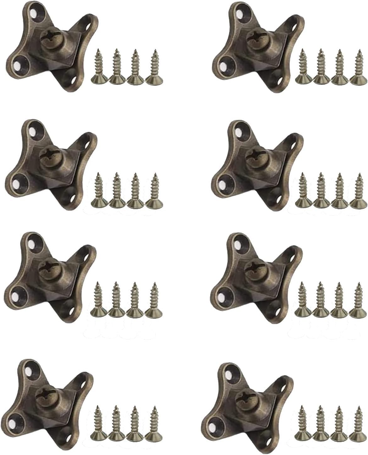 24pcs Removable Corner BrMLK Butterfly Shape Support Connector MLK Altern...