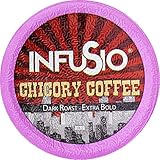 96 Count - Chicory Coffee, Single Serve Coffee Pods for Keurig K Cup® Brewers - InfuSio Premium Roasted Coffee (Chicory, 96 count Compatible with 2.0)…