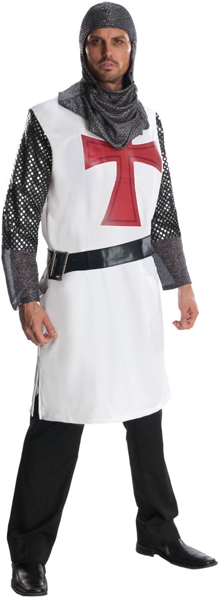 Rubie's Costume Co Heroes And Hombres Adult Knight To Remember Costume Tunic And Headpiece