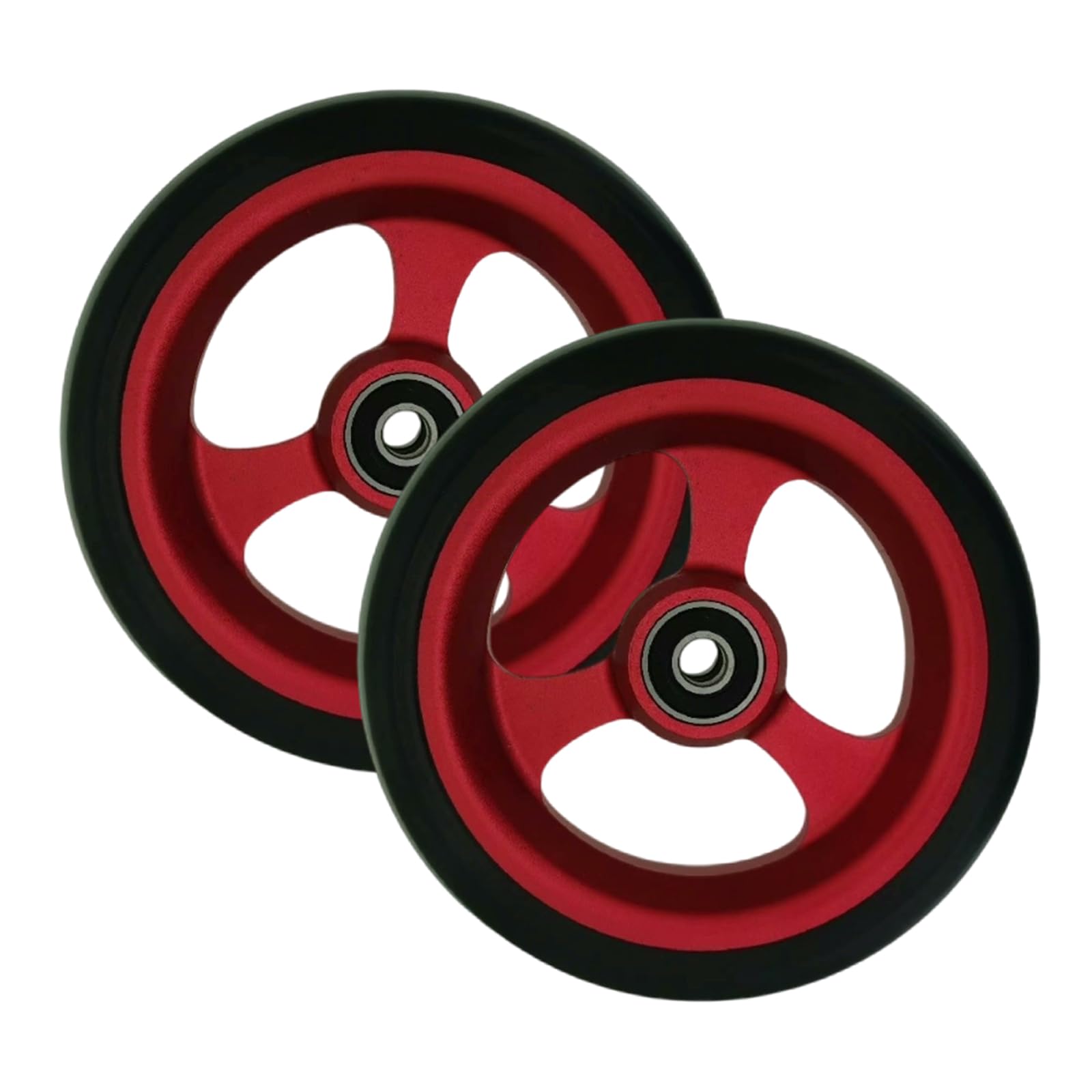 Rueda Delantera para Silla De Ruedas,Ruedas De Silla De Ruedas Deportivas,Desplazamiento Flexible,Adhesivo Al Suelo,Apto para El Uso Prolongado De Sillas De Ruedas Y Andadores