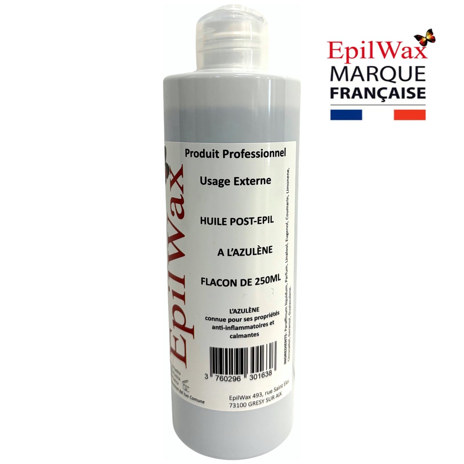 EPILWAX S.A.S - Kit D'Épilation Solo Complet la Cera Desechable Miel, con Roll-on Grande Modela para las piernas, axilas, y el cuerpo.